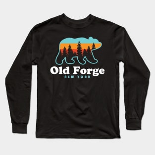 Old Forge NY Adirondacks Bear Long Sleeve T-Shirt